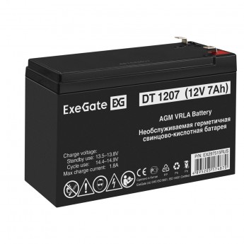 Аккумуляторная батарея EXEGATE DT 1207 F2