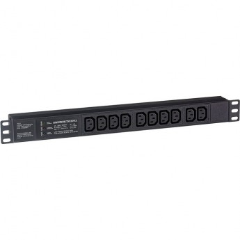 Блок розеток EXEGATE SERVERPRO PDU-19H004 AL-10C13-C14-SPD3 Блок розеток EXEGATE SERVERPRO PDU-19H004 AL-10C13-C14-SPD3
