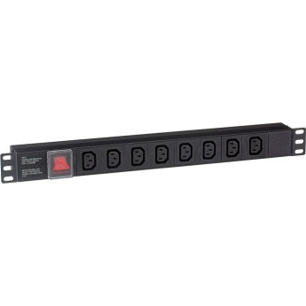 Блок розеток EXEGATE SERVERPRO PDU-19H808 AL-8С13-C14-SW Блок розеток EXEGATE SERVERPRO PDU-19H808 AL-8С13-C14-SW