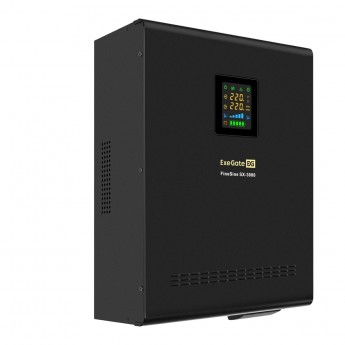 ИБП (инвертор, синус, для котла, настенный) EXEGATE FINESINE SX-3000.LCD.AVR.2SH.T