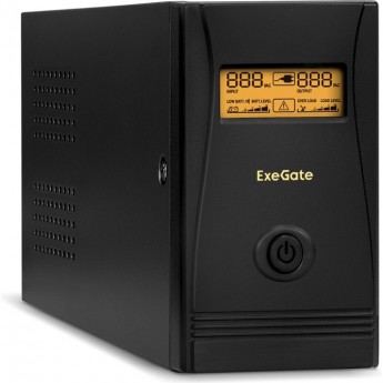 Источник бесперебойного питания EXEGATE SPECIALPRO SMART LLB-650.LCD.AVR.2SH.RJ.USB Источник бесперебойного питания EXEGATE SPECIALPRO SMART LLB-650.LCD.AVR.2SH.RJ.USB