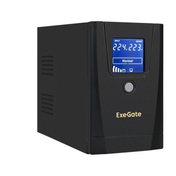 Источник бесперебойного питания EXEGATE SPECIALPRO SMART LLB-900.LCD.AVR.1SH.2C13.RJ.USB Источник бесперебойного питания EXEGATE SPECIALPRO SMART LLB-900.LCD.AVR.1SH.2C13.RJ.USB