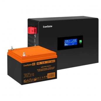 Комплект EXEGATE ИБП EX295993RUS + батарея 26Aч EX285663RUS 1шт Комплект EXEGATE ИБП EX295993RUS + батарея 26Aч EX285663RUS 1шт