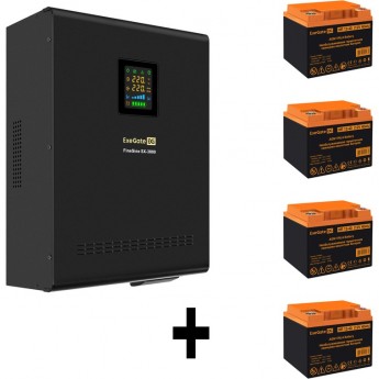 Комплект EXEGATE ИБП EX296003RUS + батарея 40Aч EX282979RUS 4шт Комплект EXEGATE ИБП EX296003RUS + батарея 40Aч EX282979RUS 4шт