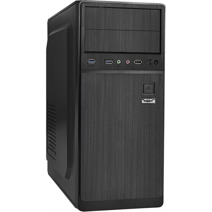 Корпус EXEGATE MIDITOWER XP-402U2-UNS450 (ATX, БП UNS450 с вент. 12см, 1*USB+2*USB3.0, аудио, черный) <> EX299383RUS