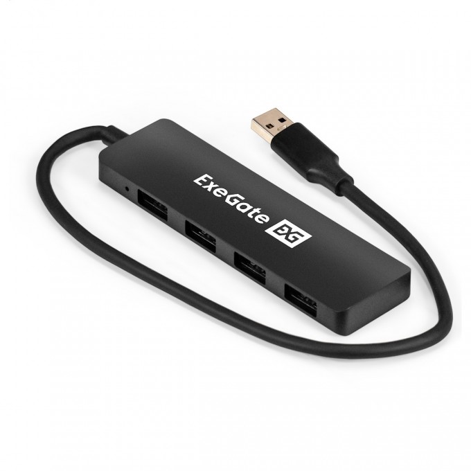USB-Хаб (концентратор) 4-в-1 EXEGATE DUB-4P/3 EX296928RUS