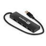USB-Хаб (концентратор) 4-в-1 EXEGATE DUB-4P/3 EX296928RUS