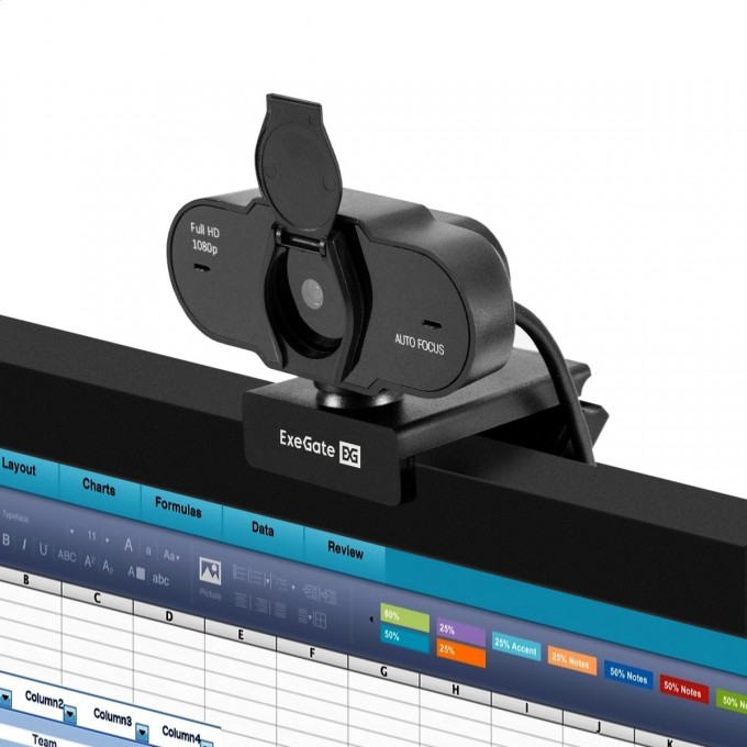 Веб-камера EXEGATE BLACKVIEW C931 FULLHD AF EX297681RUS