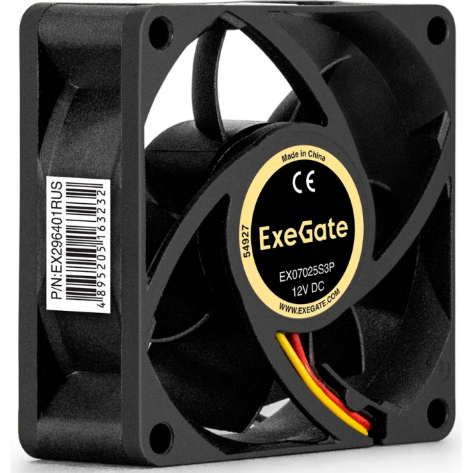 Вентилятор 12В DC EXEGATE EX07025S3P EX296401RUS