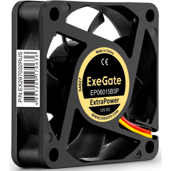 Вентилятор 12В DC EXEGATE EXTRAPOWER EP06015B3P
