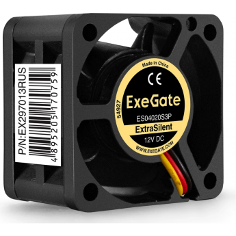 Вентилятор 12В DC EXEGATE EXTRASILENT ES04020S3P Вентилятор 12В DC EXEGATE EXTRASILENT ES04020S3P