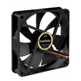 Вентилятор 12В DC EXEGATE EXTRASILENT ES14025S2P 140x140x25 мм
