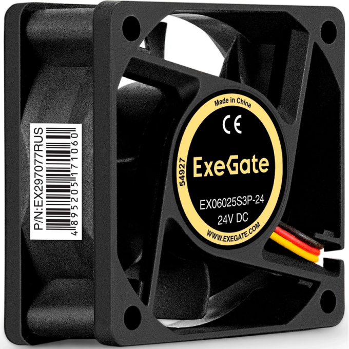 Вентилятор 24В DC EXEGATE EX06025S3P-24 EX297077RUS