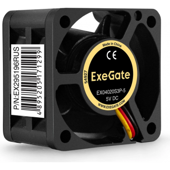Вентилятор 5В DC EXEGATE EX04020S3P-5 Вентилятор 5В DC EXEGATE EX04020S3P-5