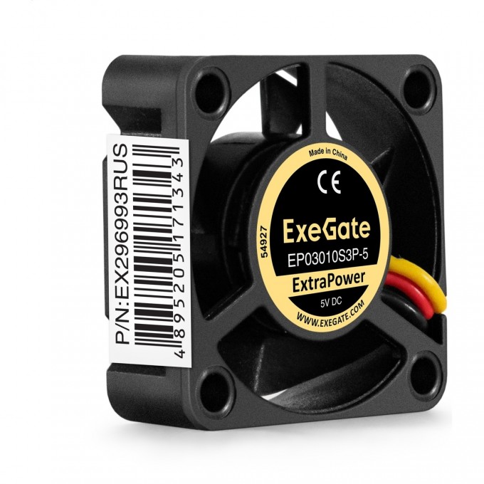 Вентилятор 5В DC EXEGATE EXTRAPOWER EP03010S3P-5 EX296993RUS